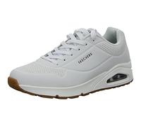 Skechers Uno Stand On Air, Scarpe da ginnastica Uomo, White Durabuck Trim, 43 EU