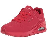 Skechers Uno Stand On Air, Sneaker Bambine e Ragazze, Red Pu Trim, 34 EU
