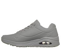 Skechers Uno- Stand on Air, Sneaker Uomo, Light Grey Durabuck/Mesh, 44 EU