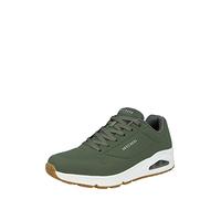 Skechers Uno Stand On Air, Sneaker Uomo, Olive White Gum, 43 EU
