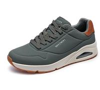 Skechers Uno Suited on Air, Scarpe da Ginnastica Uomo, Oliva, 47.5 EU