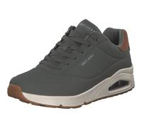 Skechers Uno Suited on AirSneaker Uomo, Dusty Olive Durabuck Camoscio Castagno, 43 EU