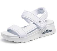 Skechers UNO Summer STAND2, Sandali Donna, White, 37 EU