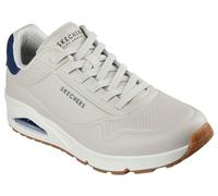 Skechers UNO Tailored Air - Sneaker da Uomo, Colore: Naturale/Blu, Taglia 40