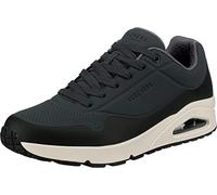 Skechers Uno Timeline, Scarpe da Ginnastica Uomo, Grigio Gray Durabuck Black Trim, 40 EU