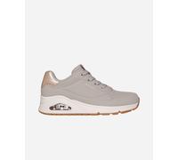 Scarpe lifestyle skechers uno golden air beige da donna