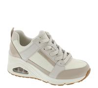 Skechers Uno Wedge-Everything Nice Sneaker da Donna, Bianco Sporco, 41 EU