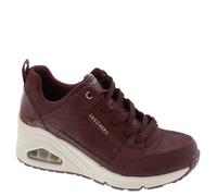 Skechers Sneaker Donna Uno Wedge-Everything Nice, Borgogna, 38 EU
