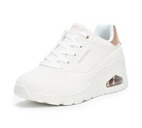 Skechers Uno Wedge-Hi Steps, Scarpe da Ginnastica Donna, Bianco, 39 EU
