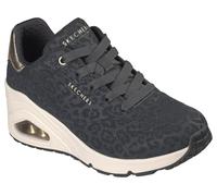 Skechers Uno Wedge Safari Daze Sneaker, Nero, 36