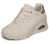 Skechers Sneaker bassa Uno Wedge Safari Daze Donna bianco naturale 37
