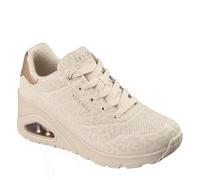 Skechers Uno Zeppa Safari Daze Sneaker, off White, 40 UK