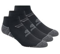 Skechers Uomo 3 Pack uomo's Half Terry Low Cut Calze in Nero, Taglia Largo
