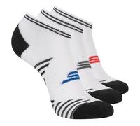 Skechers Uomo 3 Pack uomo's Performance Low Cut Running Calze in Bianco, Taglia Largo