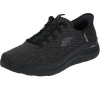 Skechers Uomo Arch Fit 2.0 Look Ahead Slip-In ALLENATRICE, Black Knit, 41 EU