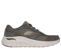 Skechers Uomo Arch Fit 2.0 - The Keep Sneaker in Oliva, Taglia 39.5