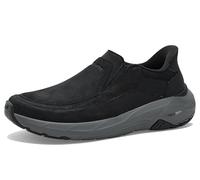 Skechers Uomo Arch Fit Maverick Redford Scarpe da Allenamento, Black Leather/Synthetic/Mesh, 42 EU