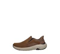 Skechers Uomo Arch Fit Maverick Redford Scarpe da Allenamento, Dark Brown Leather/Synthetic/Mesh, 41 EU