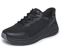 Skechers Bobs Skillz, Scarpe da Ginnastica Uomo, Black Knit, 42.5 EU