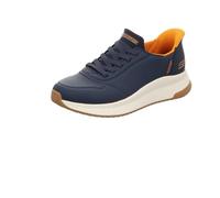 Skechers Uomo Bobs Squad 4 Direct Step Slip-In ALLENATRICE, Navy Pu, 42 EU
