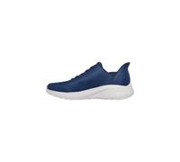 Skechers Uomo Bobs Squad Chaos Heel Preferred Scarpe da Allenamento, Dark Navy Pu, 44 EU