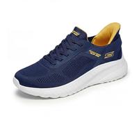 Skechers Scarpe da Ginnastica Uomo Hands Free Slip-ins Squad Chaos-Solid Step Blu Mare 47,5 EU