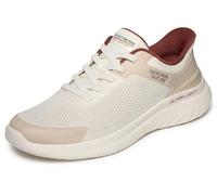 Skechers Uomo Bounder 2.0 Basket, Ecru, 45.5 EU
