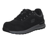 Skechers Uomo Bulklin Bragoo Trainers, Black KPU + Mesh, 45.5 EU