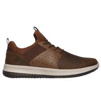 Skechers Uomo Delson - Axton Shoes in Marrone, Taglia 42