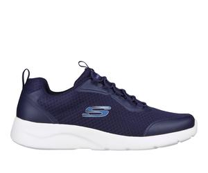 Skechers Uomo Dynamight 2.0 - Setner Sneaker in Blu Navy Blue, Taglia 39.5, Vegan