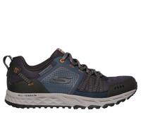 Skechers Uomo Escape Plan Sneaker in Blu Navy Blue/Arancione, Taglia 47.5