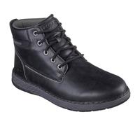 Skechers Uomo Garlan Deno Trainers, Black Synthetic, 41.5 EU