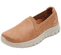 Skechers Uomo Garner - Newick 210803Mocassino, Maglia Micropelle Castagna, 37 EU