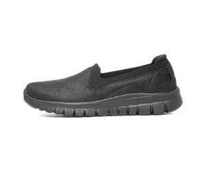 Skechers Uomo Garner - Newick 210803Mocassino, Maglia Micropelle Nera, 37 EU