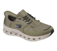 Skechers Uomo Glide-Step PRO Scarpe da Allenamento, Olive Mesh/Hotmelt/Black Trim, 41 EU