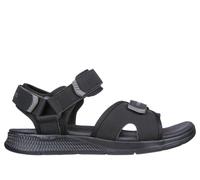 Skechers Uomo GO Consistent Sandali - Tributary in Nero, Taglia 41