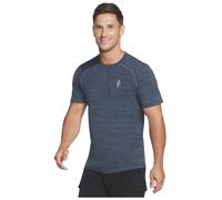 Skechers Uomo GO DRI T-Shirt Tecnica Leggera Da Palestra Corsa
