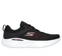 Skechers Uomo Go Run Lite SPORTS Scarpe IN Nero/Bianco/Rosso, Taglie 10 A 13