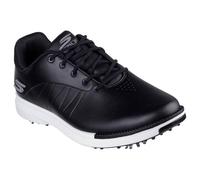 Skechers Uomo Go Tempo Scarpe Senza Tacchetti - Nero/Bianco - UK 7