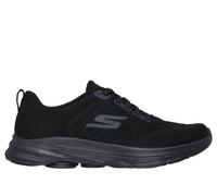 Skechers Uomo GO Walk 8 - Day Sneaker in Nero, Taglia 43, Vegan, Lavabile in lavatrice
