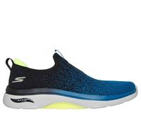 Skechers Uomo GO WALK Arch Fit 2.0 - Linear Axis 2.0 Sneaker in Nero, Taglia 44.5, Lavabile in lavatrice