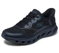 Skechers Zac, Go Walk Glide-Step 2.0, Scarpe da ginnastica da uomo, senza mani, Nero/nero, 47 EU