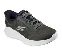 Skechers Uomo Go Walk Now Payton Scarpe da Allenamento, Olive Textile, 41 EU
