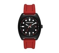 Skechers Uomo Hanover, Rosso, Hannover