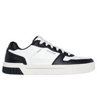 Skechers Uomo Jade - Strane Sneaker in Bianco/Nero, Taglia 40