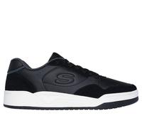 Skechers Uomo Koopa Court - Volley Low Varsity Sneaker in Nero, Taglia 44