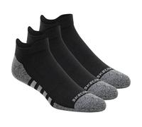 Skechers Uomo Lowcut Heel Tab Work Calze - 3 Pack in Nero, Taglia Largo