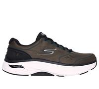 Skechers Uomo Max Cushioning Arch Fit - Switchboard Sneaker in Oliva/Nero, Taglia 46