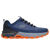 Skechers Uomo Max Protect - Promote Track Sneaker in Blu Navy Blue/Arancione, Taglia 40