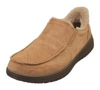 Skechers Pantofole Uomo Murette Scofield – Microfibra Tan – Taglia 45 EU